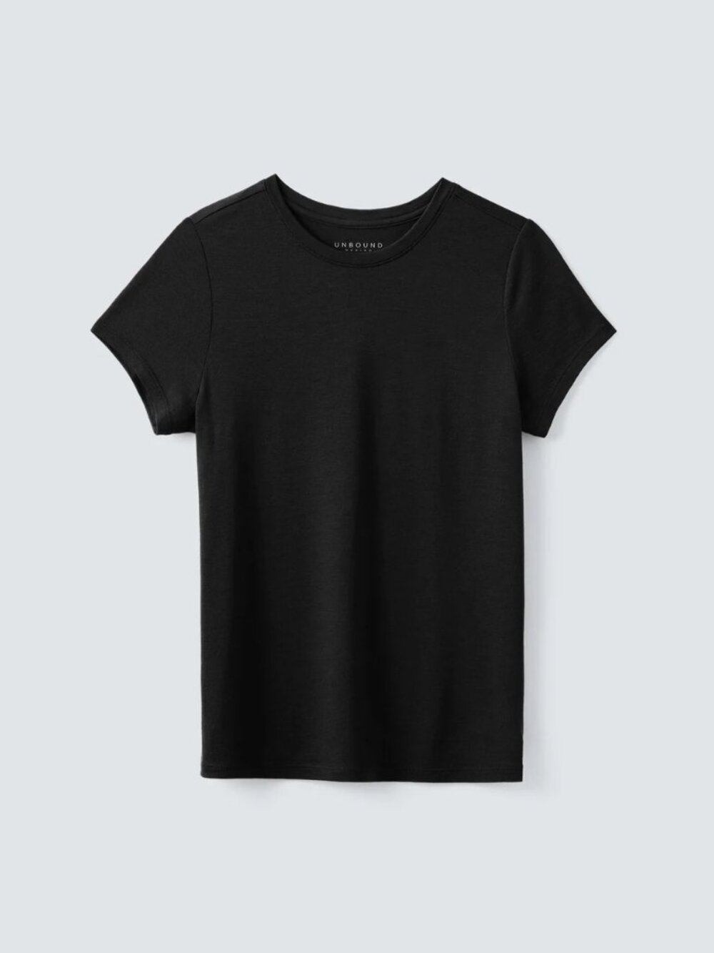 Unbound Merino Women’s 100% Merino Wool Black Crewneck T-Shirt Size M - Picture 5 of 11